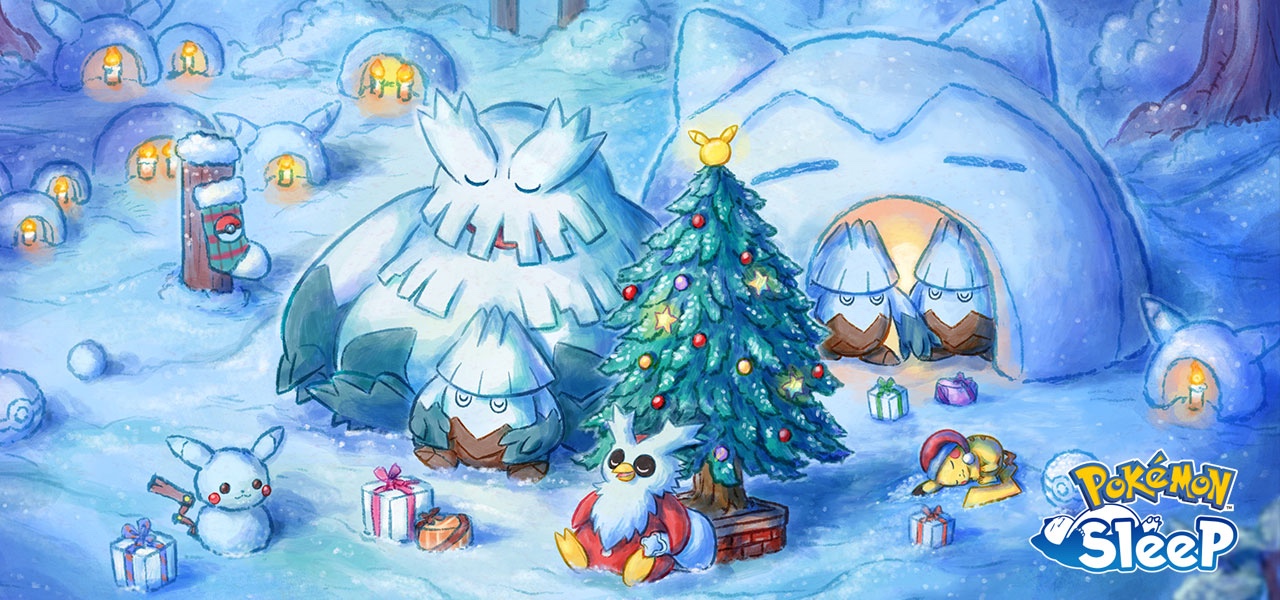 Começou o Evento de Fim de Ano em Pokémon Sleep