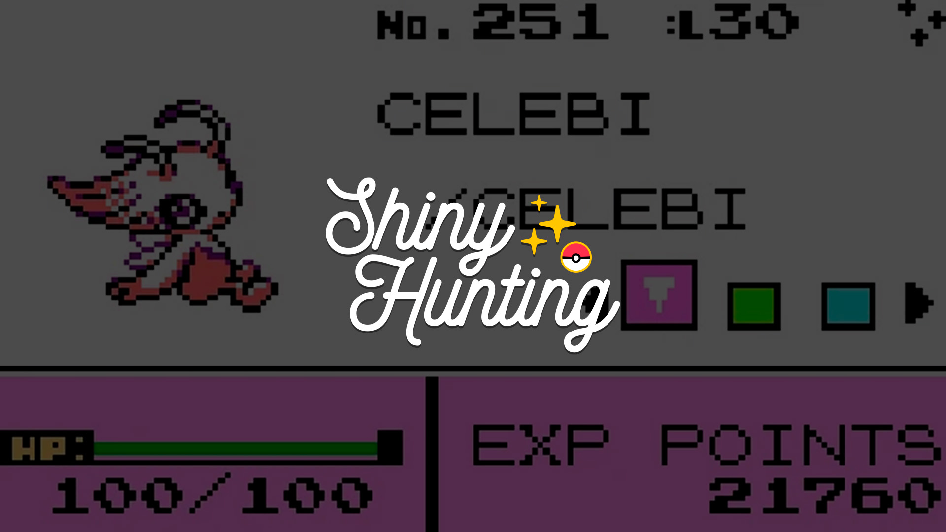 🌟 Shiny Hunting: Como conseguir Shiny Celebi em Pokémon Crystal